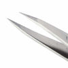 Picture of Tweezerman Stainless Steel Point Tweezer - Eyebrow Precision Tweezers, Facial and Ingrown Hair Removal (Classic Stainless)