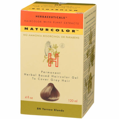 Picture of Naturcolor Haircolor - Yarrow Blonde Hair Dye, 4 Fl Oz (8N)