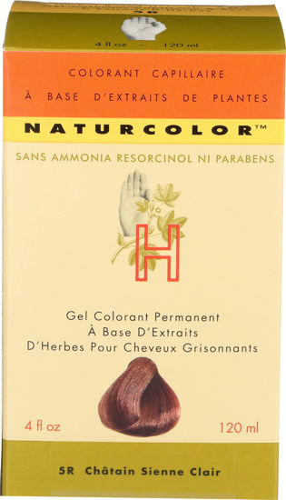 Picture of naturcolor Haircolor Hair Dye - Light Sienna Chestnut, 4 Fl Oz (5R)