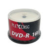 Picture of PlexDisc TY Series DVD-R 16X 4.7GB White Inkjet Hub Printable DVD-R - 50 Disc Cake Box (FFP)