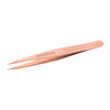 Picture of Tweezerman Stainless Steel Point Tweezer - Eyebrow Precision Tweezers, Facial and Ingrown Hair Removal (Rose Gold)