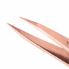 Picture of Tweezerman Stainless Steel Point Tweezer - Eyebrow Precision Tweezers, Facial and Ingrown Hair Removal (Rose Gold)