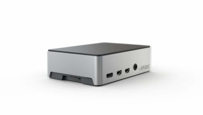 Picture of Flirc Raspberry Pi 4 Case (Silver)