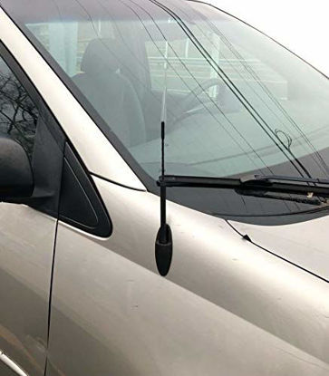 Picture of 9" Antenna MAST Black - FITS :Toyota Sienna 2004-2015