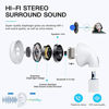 Picture of Wireless Earbuds, Bluetooth Earbuds IPX7 Waterproof Wireless Bluetooth with Microphone Charging Case 30H Playtime,Pop-ups Auto Pairing Hi-Fi Stereo Sound Headset for iPhone/Samsung/iOS/Android