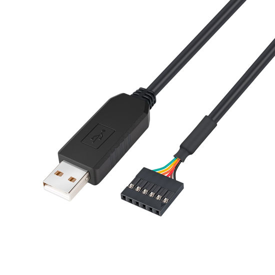 GetUSCart- DTech FTDI USB to TTL Serial Adapter 3.3V Debug Cable 6