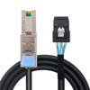 Picture of Heretom External Mini SAS 28AWG Male 26Pin SFF-8088 to Internal Mini SAS Male 36Pin SFF-8087 Data Cable 1M 3.3feet