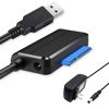 Picture of EYOOLD SATA to USB 3.0 Adapter Cable, External Hard Drive Converter for 2.5" 3.5" HDD/SSD [Support UASP]