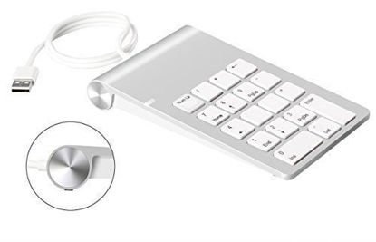 Picture of Cateck Aluminum Finish USB Numeric Keypad for iMac, MacBooks PCs and Laptops