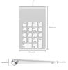 Picture of Cateck Aluminum Finish USB Numeric Keypad for iMac, MacBooks PCs and Laptops