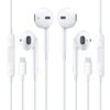 Picture of ?2 Pack? Earbuds Headphones Wired in Ear Magnetic Earphones with Mic & Volume Control, Active Noise Cancellation Compatible iPhone 7/8 Plus 13 12 11 Pro Max X XS XR