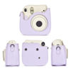 Picture of Phetium Protective Case Compatible with Instax Mini 7+ 7s 7c Instant Film Camera / Polaroid PIC-300, Premium Vegan Leather Bag Cover with Removable Strap (Purple)