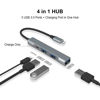 Picture of Lightning to USB Hub [Apple MFi Certified] 4-in-1 USB OTG Hub with 3 USB 3.0 Port and Fast Charging Port for iPhone/iPad Compatible with USB Microphones/USB Flash Drive/Keyboard/Mouse/USB Sound Card