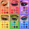 Picture of UCANBE 54 Colors Splashy Candies Eyeshadow Palette + 15pcs Makeup Brush Set, Highly Pigment Matte Metallic Shimmer Glitter Eye Shadow Bright Color Long Lasting Waterproof Easy Blending Make Up Pallet