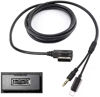 Picture of Mercedes Benz Audio Auxiliary Input male Cable, Hain 3.5mm Aux in Adapter for MB W203 AC289