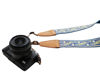 Picture of UNIKSTRAP Original Design Personalized Adjustable Camera Strap Vintage Blue "Jasmine" , Fit for Canon Nikon Sony Olympus Interchangeable Lens Digital Camera / DSLR etc.