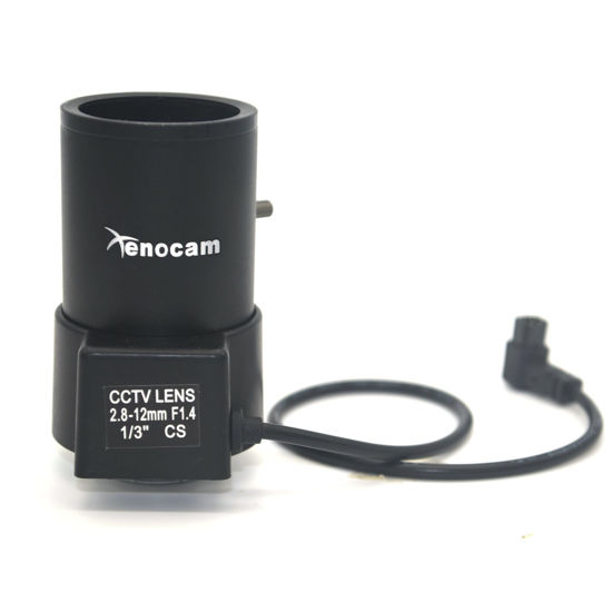 Picture of Xenocam 2.8-12mm 1/3" Auto-iris Varifocal Lens Cs-Mount Dc Drive for CCTV Security Camera 1/3 Inch F1.4