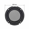 Picture of uxcell 4Pcs 2 Inches 57mm Bass Speaker Passive Radiator Auxiliary Rubber Vibration Plate Subwoofer DIY Repair