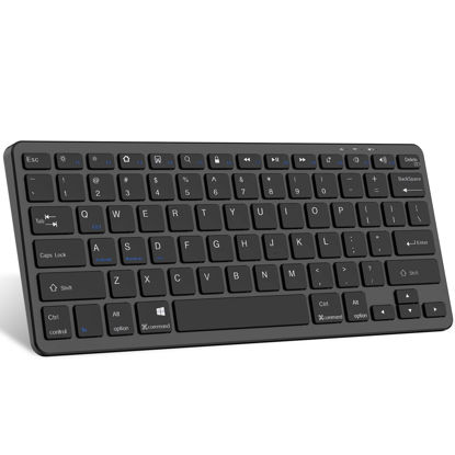 Picture of TaIYanG Bluetooth Keyboard for iPad Wireless Keyboard Compatible iPad 10th/iPad 10.2(9th/8th/7th Generation),iPad Air 5th/4th, iPad Pro 11/12.9, iPad 9.7, iPad Mini and All Bluetooth Devices (Black)