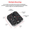 Picture of EaxanPic Side Mounting Plate Adapter for DJI Ronin S/SC/RSC 2 with 1/4 Holes and 3/8 ARRI Locating Hole, Gimbal Monitor Mount Extension Plate for Video Light, Microphone, Monitor, Side Handle