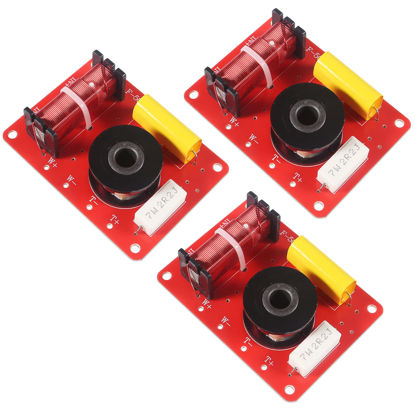 Picture of Alinan 3pcs 130W 2-Way Speaker System Audio Crossover Filters Frequency Distributor