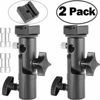 Picture of Updated Version Flash Bracket-ChromLives Light Stand Flash Mount Cold Shoe Flash Stand Photography Camera Umbrella Holder Bracket E Type for DSLR Camera Canon Nikon Pentax Olympus Nissin Metz and DSLR