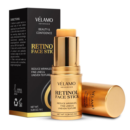 Picture of Retinol Face Stick, Reduce Fine Lines, Wrinkles and Uneven Texture in 4-6 Weeks, Retinol Cream for Face, Wrinkle Cream for Face, Anti Wrinkle Cream, Anti Aging Face Cream, 8 G/0.28 OZ