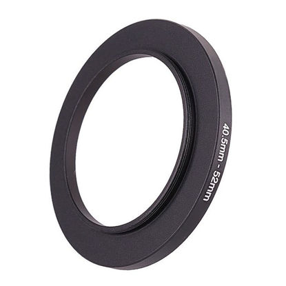 Picture of 40.5mm Lens to 52mm Camera Lens Adapter,40.5mm to 52mm Filter Step up Ring Adapter Ring,Compatible with All 52mm UV,CPL,ND,Lens Hood,Threaded Lens ect.