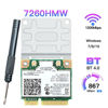 Picture of 7260ac Half Mini pcie WiFi Card 7260HMW Dual Band Wireless-AC 7260 PCIe WiFi Adapter 2x2 Wi-Fi BT4.0 802.11 b/a/g/n/ac PCI Express Mini Network Card for Windows 7 8 10