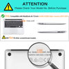 Picture of MOSISO Compatible with MacBook Air 13 inch Case (Models: A1369 & A1466, Older Version 2010-2017 Release), Protective Plastic Hard Shell Case & Keyboard Cover & Screen Protector, Black