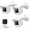 Picture of PEF Mount for All-New Wyze Cam V3 ONLY, Weatherproof Protective Cover and 360 Degree Adjustable Wall Mount Solid Housing for Wyze V3 Outdoor Indoor Smart Home Camera System (White, 3 Pack)