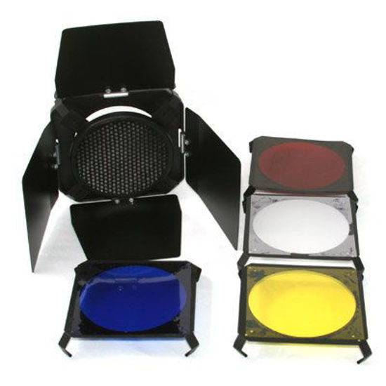 Picture of ePhoto Studio Light Barn Door Honeycomb barndoor 4 Filters by ePhoto INC S_A210