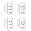 Picture of VOXON Door Window Alarm for Kids Safety Wireless Door Alarm for Home Security Personal Security Window Alarms Sensor Burglar Door Alarm for Home, Cars, Sheds, Caravans DIY Kit Pack of 4