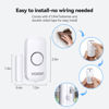 Picture of VOXON Door Window Alarm for Kids Safety Wireless Door Alarm for Home Security Personal Security Window Alarms Sensor Burglar Door Alarm for Home, Cars, Sheds, Caravans DIY Kit Pack of 4