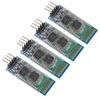 Picture of ACEIRMC 4pcs HC-06 RS232 4 Pin Wireless Bluetooth Serial RF Transceiver Module Bi-Directional Serial Channel Slave Mode for Arduino