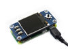 Picture of waveshare 1.44inch LCD Display HAT for Raspberry Pi 128x128 with Embedded Controller Communicating via SPI Interface.