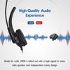 Picture of Phone Headset with Microphone Noise Cancelling, 2.5mm Telephone Headset Compatible with Polycom AT&T Vtech Uniden Office Cordless Phones, Clear Chat, Ultra Comfort