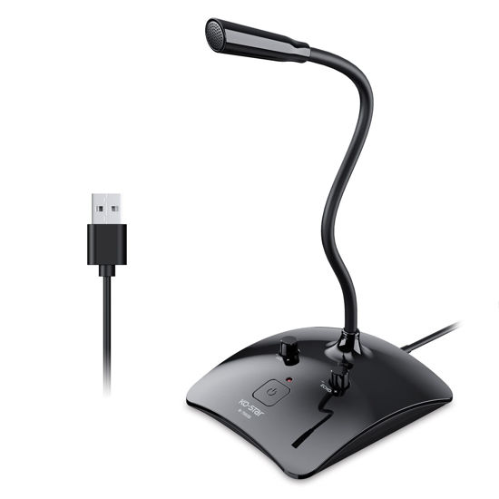 USB Mic PC Plug and Play USB Home Studio Omnidirectional Microphone  Suitable for Desk