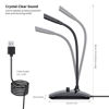 Picture of KO-STAR USB Computer Microphone with Mute Button，New 2023 Plug&Play Desk Microphone for Computer,PC, Laptop, Mac, PS4 Mic LED Indicator -360 Gooseneck Design -Recording, YouTube, Gaming, Podcast Mics