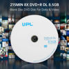 Picture of EDOSSA 8.5GB DVD+R DL Blank Disc 215min 8X Recordable Disc and Video - 10/25/50 Pcs Optional