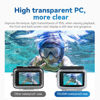 Picture of TELESIN Waterproof Case with Anti-Fog for DJI Action 3 Camera, Underwater Housing Shell Cage Supports 45M/148FT Deep Diving Scuba Snorkeling with Quick Release Bracket Screw Accessories