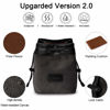 Picture of S-ZONE Soft Camera Bag DSLR Insert Handbag Drawstring Lens Case Compatible with Canon Nikon Sony