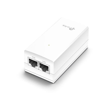 Picture of TP-Link TL-PoE4818G 48V/18W Passive PoE Injector | Gigabit PoE Adapter | Plug & Play | Up to 100 Meters (325 feet) | Wall Mountable Design