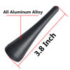 Picture of 3.8 Inch Antenna Mast for 2010-2014 Ford Mustang, 2013-2022 Ford Transit, 2013-2019 Lincoln MKZ AM/FM Radio Stubby Aerial Antenna Mast Black Aluminum Car Wash Proof