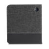 Picture of kwmobile Case Compatible with Kobo Libra 2 - PU Leather and Canvas e-Reader Cover - Anthracite/Black