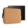 Picture of kwmobile eReader Case - 6,8-7" eReader Universal Zippered Natural Cork Protective Sleeve Pouch Cover - Light Brown