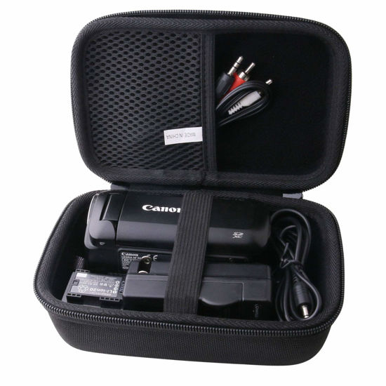 Picture of waiyu Hard Carrying Case for Canon VIXIA HF R800/HF R600/HF R80 Portable Video Camera Camcorder