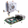 Picture of GeeekPi Raspberry Pi Cooling Fan, Raspberry Pi ICE Tower Cooler, RGB Cooling Fan with Raspberry Pi Heatsink for Raspberry Pi 4 Model B & Raspberry Pi 3B+ & Raspberry Pi 3 Model B