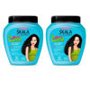 Picture of SKALA Hair Type 3ABC - Hydrate Curls, Eliminate Frizz, For Curly Hair - 2 IN 1 Conditioning Treatment Cream and Cream To Comb 35.2oz - Includes complimentary comb.