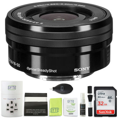 Picture of GYTE Bundle - Sony 16-50mm f/3.5-5.6 OSS Lens - Sony E Mount Lens + Premium Bundle (White Box)